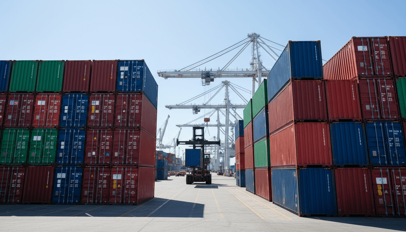 Full-container logistics and port management
